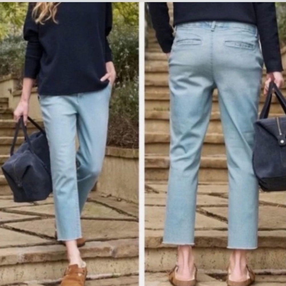 Frank & Eileen Italian Chino in Blue
